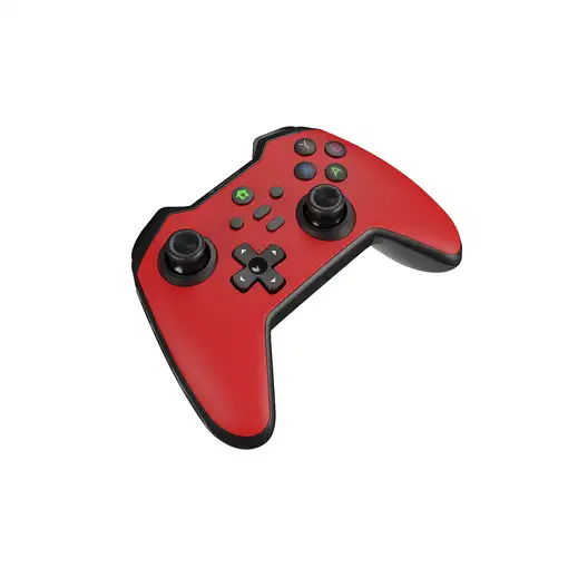 GENESIS Mangan 400 Rojo Bluetooth Gamepad Analógico/Digital Android, MAC, Nintendo