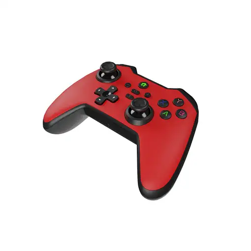 GENESIS Mangan 400 Rojo Bluetooth Gamepad Analógico/Digital Android, MAC, Nintendo