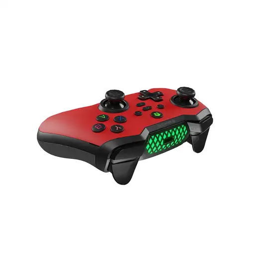 GENESIS Mangan 400 Rojo Bluetooth Gamepad Analógico/Digital Android, MAC, Nintendo
