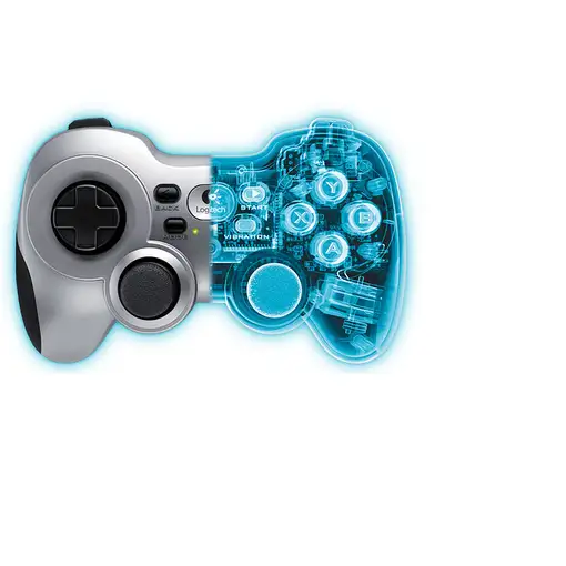 Logitech G 940-000142 mando y volante Negro, Plata RF Gamepad Analógico/Digital PC