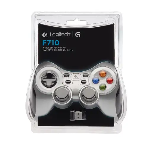 Logitech G 940-000142 mando y volante Negro, Plata RF Gamepad Analógico/Digital PC