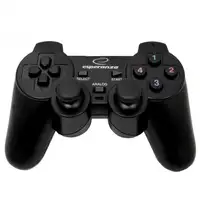 Esperanza EG102 mando y volante Negro USB 2.0 Gamepad Analógico/Digital PC, Playst