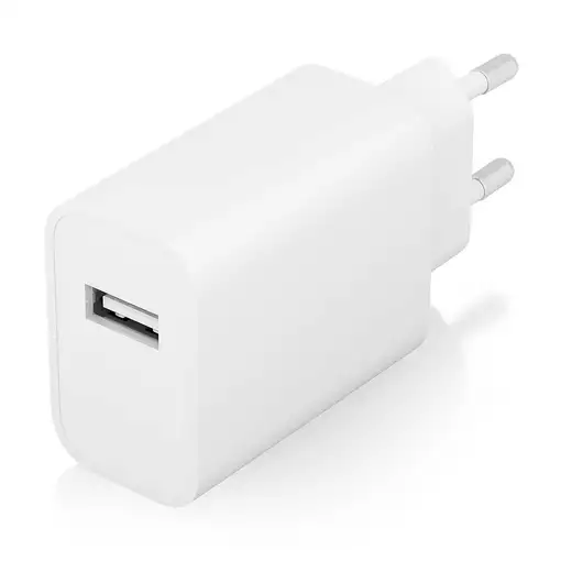 AISENS Cargador USB 10W alta eficiencia, 5V/2A, Blanco