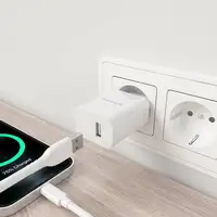 AISENS Cargador USB 10W alta eficiencia, 5V/2A, Blanco