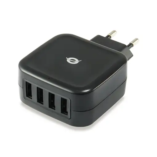 Conceptronic ALTHEA04B cargador de dispositivo móvil Universal Negro Corriente alt