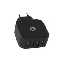 Conceptronic ALTHEA04B cargador de dispositivo móvil Universal Negro Corriente alt