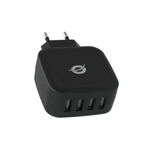 Conceptronic ALTHEA04B cargador de dispositivo móvil Universal Negro Corriente alt