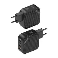 AISENS Cargador GaN 100W, 3xUSB-C PD3.0 QC4.0, 1xUSB-A QC3.0, Negro