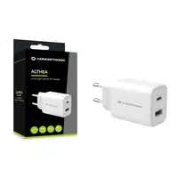 Conceptronic ALTHEA11W cargador de dispositivo móvil Universal Blanco Corriente al