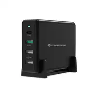 Conceptronic OZUL01B cargador de dispositivo móvil Universal Negro Corriente alter