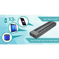 i-tec USB 3.0 Charging HUB 13port + Power Adapter 60 W