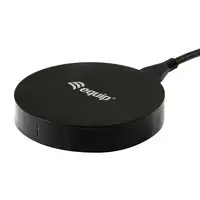 Equip 245500 cargador de dispositivo móvil Smartphone Negro USB Cargador inalámbri