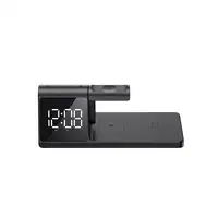 Havit W3042 3 in 1 Wireless Charging Station Teléfono móvil, Smartphone Negro USB