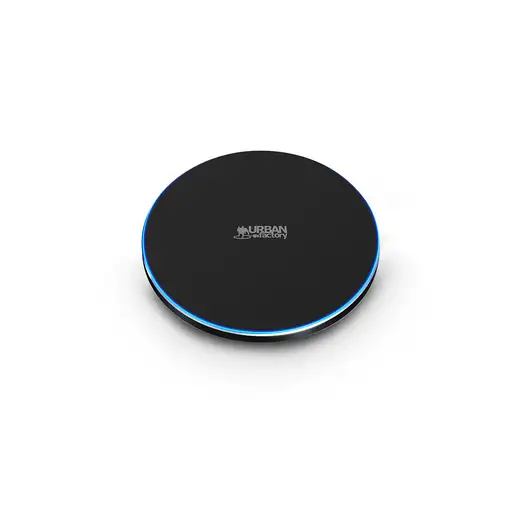Urban Factory Powee Smartphone Negro, Azul USB Cargador inalámbrico Interior