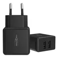 Ansmann HC212 Universal Negro Corriente alterna Interior