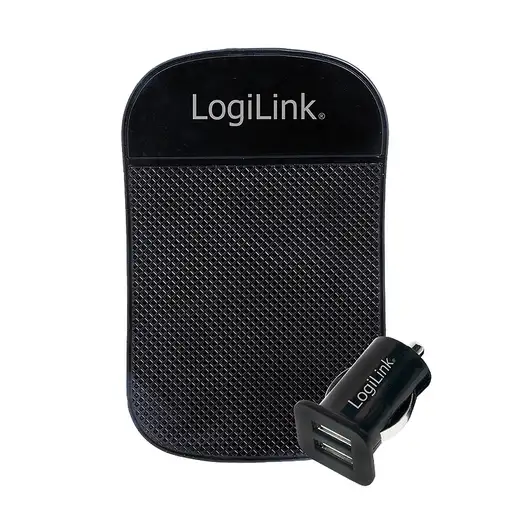 LogiLink PA0204 cargador de dispositivo móvil Universal Negro Encendedor de cigarr