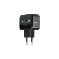 TooQ TQWC-1S01 cargador de dispositivo móvil Universal Negro Corriente alterna Int