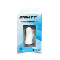 Eightt ECC1 cargador de dispositivo móvil Universal Blanco Encendedor de cigarrill