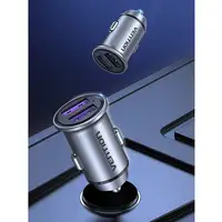 Vention Cargador de Coche FFEH0/ 2xUSB