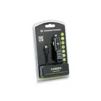 Conceptronic CARDEN05B cargador de dispositivo móvil Universal Negro Encendedor de