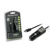 Conceptronic CARDEN05B cargador de dispositivo móvil Universal Negro Encendedor de