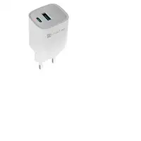 NATEC NUC-2140 cargador de dispositivo móvil Universal Blanco Corriente alterna Ca