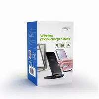 Gembird EG-WPC10-02 cargador de dispositivo móvil Smartphone Negro CC Cargador ina