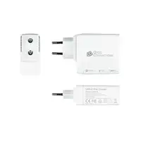 Alcasa PCA-W001W cargador de dispositivo móvil Universal Blanco Corriente alterna