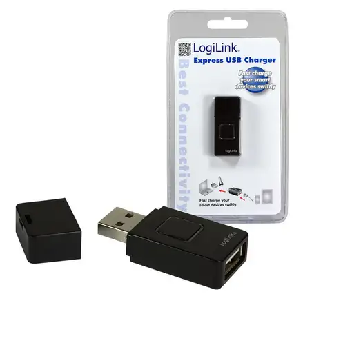 LogiLink AA0045 cargador de dispositivo móvil Universal Negro USB Interior