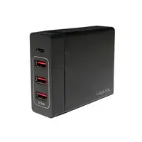 LogiLink PA0122 cargador de dispositivo móvil Universal Negro USB Interior