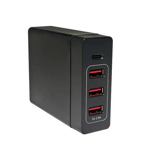 LogiLink PA0122 cargador de dispositivo móvil Universal Negro USB Interior