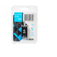 iBox ICC10B cargador de dispositivo móvil Smartphone Negro Encendedor de cigarrill