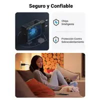Ugreen 10191 cargador de dispositivo móvil Universal Negro Corriente alterna Carga