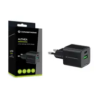Conceptronic ALTHEA15B cargador de dispositivo móvil Universal Negro Corriente alt