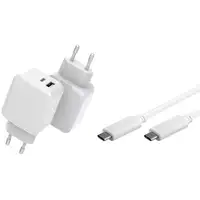 CoreParts MBXUSB-AC0014 cargador de dispositivo móvil Universal Blanco Corriente a