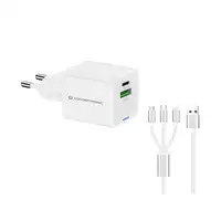 Conceptronic ALTHEA16W cargador de dispositivo móvil Universal Blanco Corriente al