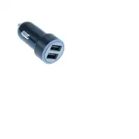 MediaRange MRMA103 cargador de dispositivo móvil Universal Negro, Plata USB Auto