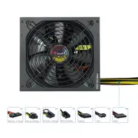 TooQ TQAPOLO-650SP unidad de fuente de alimentación 650 W 20+4 pin ATX ATX Negro