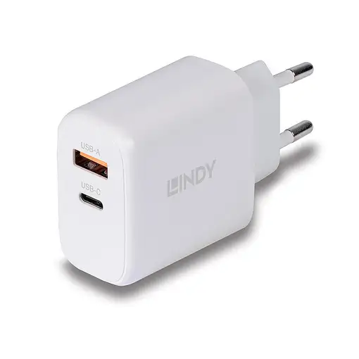 Lindy 73428 cargador de dispositivo móvil Universal Blanco Corriente alterna Carga