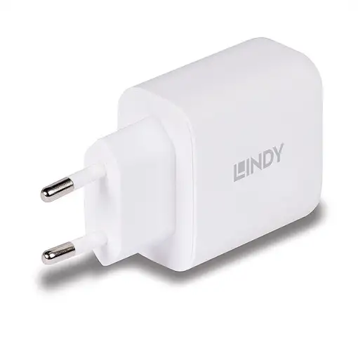 Lindy 73428 cargador de dispositivo móvil Universal Blanco Corriente alterna Carga