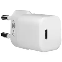Goobay 64575 cargador de dispositivo móvil Smartphone Blanco Corriente alterna Car