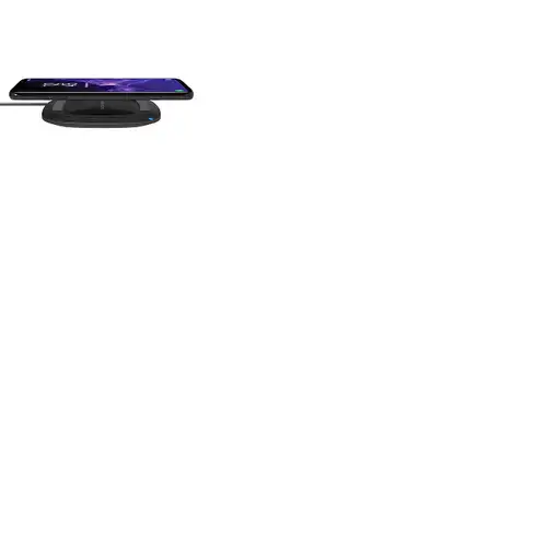 RealPower FreeCharge-10 Smartphone Negro Cargador inalámbrico Carga rápida Interio