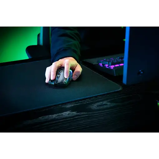 Razer Naga V2 HyperSpeed ratón Juego mano derecha RF Wireless + Bluetooth Óptico 3