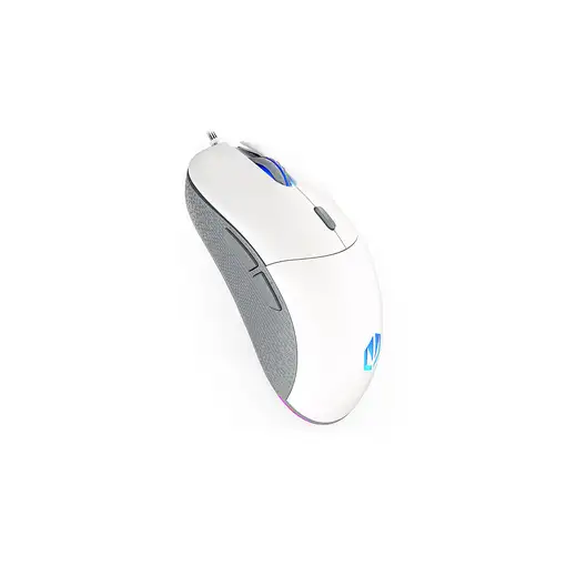 ENDORFY GEM Plus Onyx White ratón Juego mano derecha USB Tipo C Óptico 19000 DPI