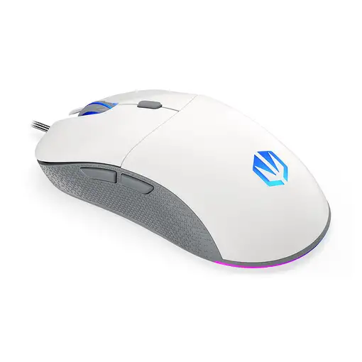 ENDORFY GEM Plus Onyx White ratón Juego mano derecha USB Tipo C Óptico 19000 DPI