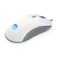 ENDORFY GEM Plus Onyx White ratón Juego mano derecha USB Tipo C Óptico 19000 DPI