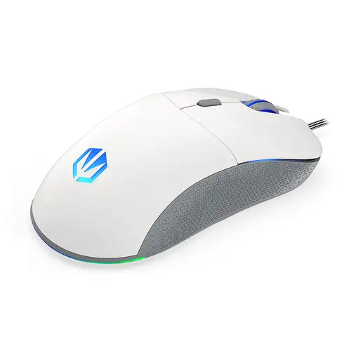 ENDORFY GEM Plus Onyx White ratón Juego mano derecha USB Tipo C Óptico 19000 DPI