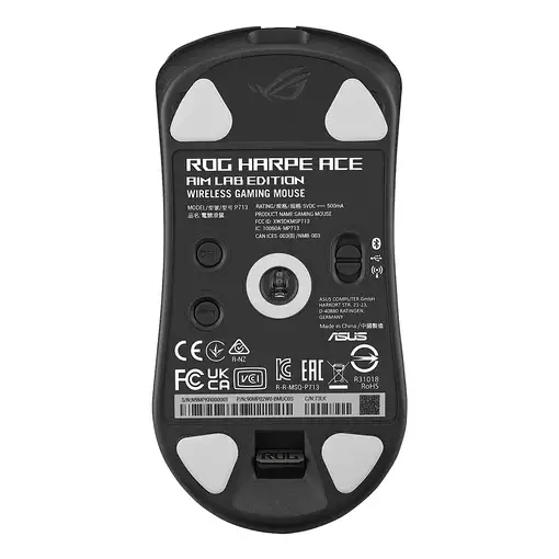 ASUS ROG Harpe Ace Aim Lab Edition ratón Juego Ambidextro RF Wireless + Bluetooth