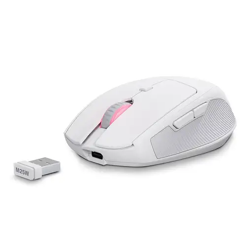 Sharkoon OfficePal M25W ratón Juego mano derecha RF Wireless + USB Type-C Óptico 4