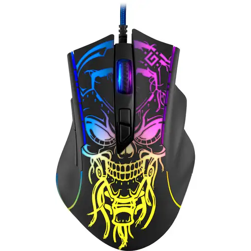 Defender BULLETSTORM GM-928 ratón Juego mano derecha USB tipo A Óptico 7200 DPI